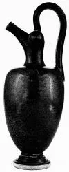 OINOCHOE (ATHENIAN, BLACK GLAZE)
