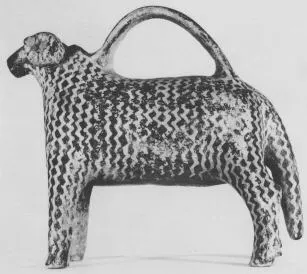 FIGURE VASE (BOEOTIAN)