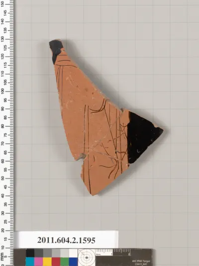Terracotta fragment of a skyphos (deep drinking cup)