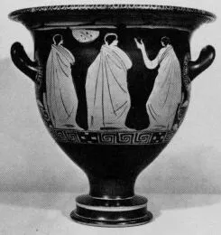 KRATER, BELL (ATHENIAN, RED-FIGURE)