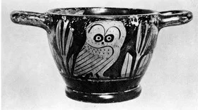 SKYPHOS (ATHENIAN, RED-FIGURE)