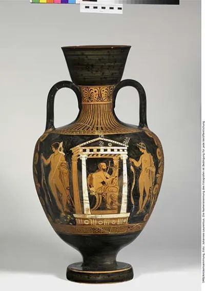 Amphora (Lukanische Amphora panathenäischer Form)
