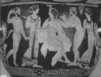 KRATER, BELL (ATHENIAN, RED-FIGURE)