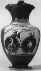 OINOCHOE (ATHENIAN, BLACK-FIGURE)