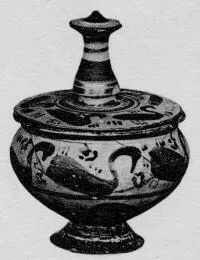 PYXIS (ATHENIAN, BLACK-FIGURE)