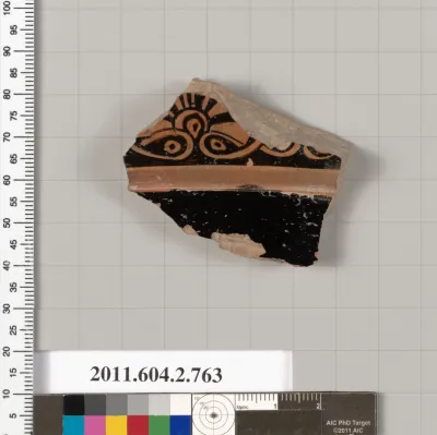 Terracotta fragment of a calyx-krater (bowl for mixing wine and water)