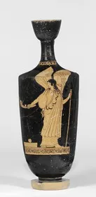 LEKYTHOS (ATHENIAN, RED-FIGURE)