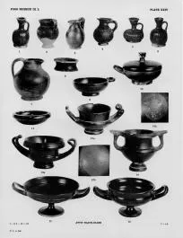 VARIOUS (ATHENIAN, BLACK GLAZE)