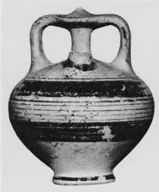 STIRRUP JAR (MYCENEAN)