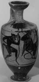 LEKYTHOS (ATHENIAN, BLACK-FIGURE)