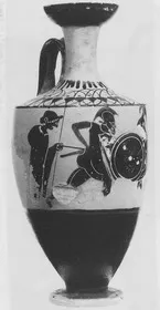 LEKYTHOS (ATHENIAN, BLACK-FIGURE)