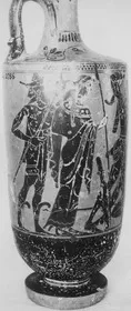 LEKYTHOS (ATHENIAN, BLACK-FIGURE)