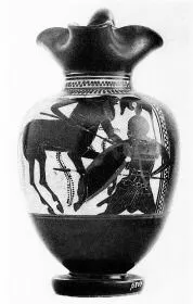 OINOCHOE (ATHENIAN, BLACK-FIGURE)