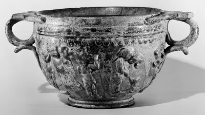 Lead-Glazed Skyphos