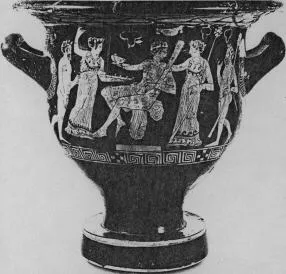 KRATER, BELL (ATHENIAN, RED-FIGURE)