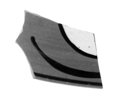 Attic Black-Figure Eye Cup Fragment