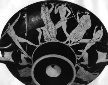 CUP B (ATHENIAN, RED-FIGURE)
