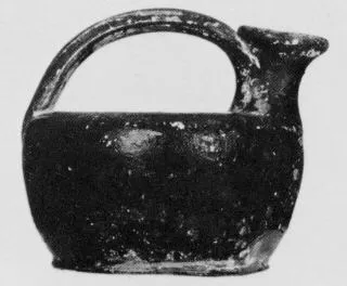 ASKOS (SOUTH ITALIAN, BLACK GLAZE)