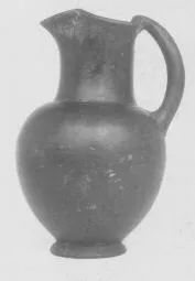 OINOCHOE (ETRUSCAN, BUCCHERO)
