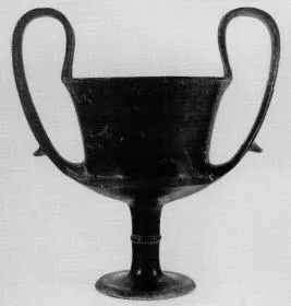 KANTHAROS (BOEOTIAN, BLACK GLAZE)