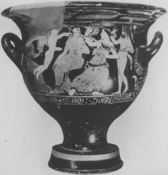 KRATER, BELL (ATHENIAN, RED-FIGURE)