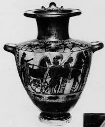 HYDRIA (ATHENIAN, BLACK-FIGURE)