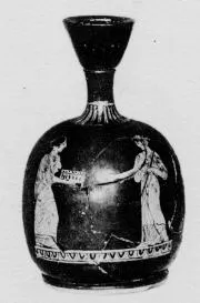 LEKYTHOS, SQUAT (ATHENIAN, RED-FIGURE)