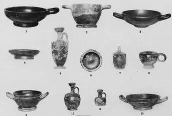 VARIOUS (ATHENIAN, BLACK GLAZE)