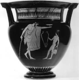 KRATER, COLUMN (ATHENIAN, RED-FIGURE)