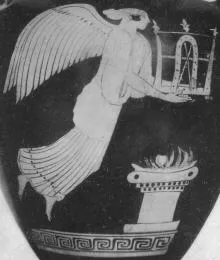 AMPHORA, NECK (ATHENIAN, RED-FIGURE)