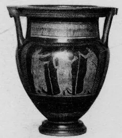 KRATER, COLUMN (ATHENIAN, RED-FIGURE)