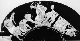 CUP B (ATHENIAN, RED-FIGURE)
