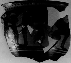 SKYPHOS, FRAGMENT (ATHENIAN, BLACK-FIGURE)