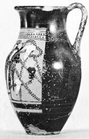OLPE (ATHENIAN, BLACK-FIGURE)