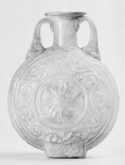 Flache Pilgerflasche