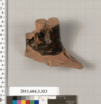 Terracotta fragment of a neck-amphora (jar)