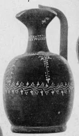 OINOCHOE (SOUTH ITALIAN, GNATHIAN, BLACK GLAZE)