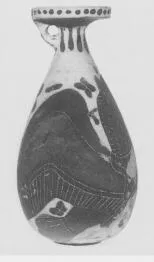 ALABASTRON (CORINTHIAN, BLACK-FIGURE)