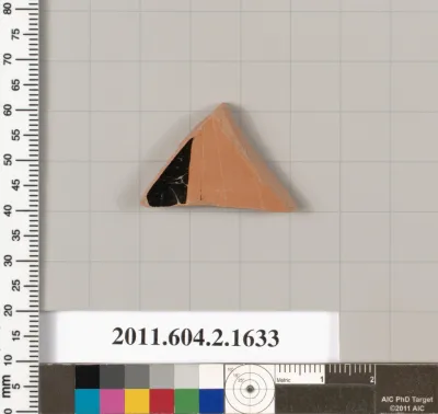 Terracotta fragment of a skyphos (deep drinking cup)