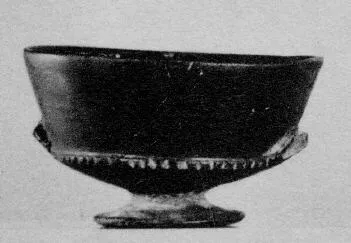 KANTHAROS (ETRUSCAN, BUCCHERO)