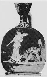 LEKYTHOS, SQUAT (ATHENIAN, RED-FIGURE)