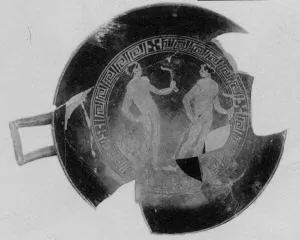 CUP (ETRUSCAN, PSEUDO RED-FIGURE)