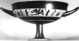 CUP, LITTLE MASTER BAND (ATHENIAN, BLACK-FIGURE)