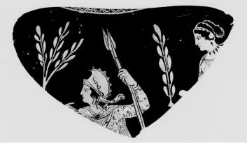 HYDRIA, FRAGMENT (SOUTH ITALIAN, APULIAN, RED-FIGURE)