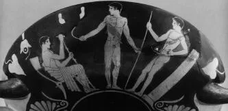 CUP B (ATHENIAN, RED-FIGURE)