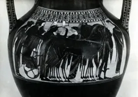 AMPHORA, BELLY, TYPE A (ATHENIAN, BLACK-FIGURE)