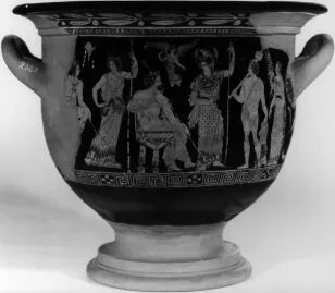KRATER, BELL (ATHENIAN, RED-FIGURE)