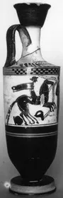 LEKYTHOS (ATHENIAN, BLACK-FIGURE)