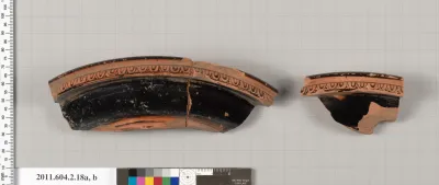 Terracotta fragments of a neck-amphora (jar)