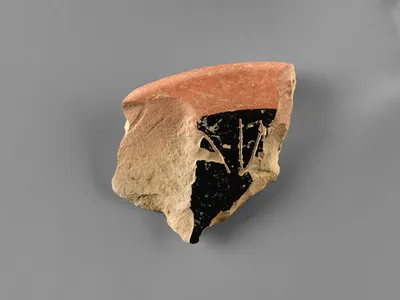 Attic Red-Figure Cup Fragment
